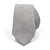 Microsuede Light Grey Tie