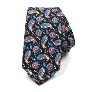 Paisley Medallion Midnight Tie