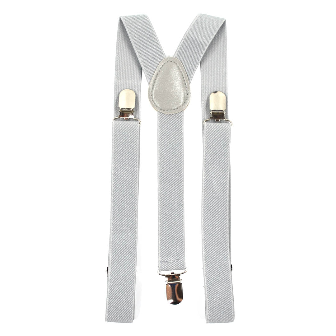 Solid Silver Suspenders
