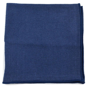 Solid Marine Navy Pocket Square