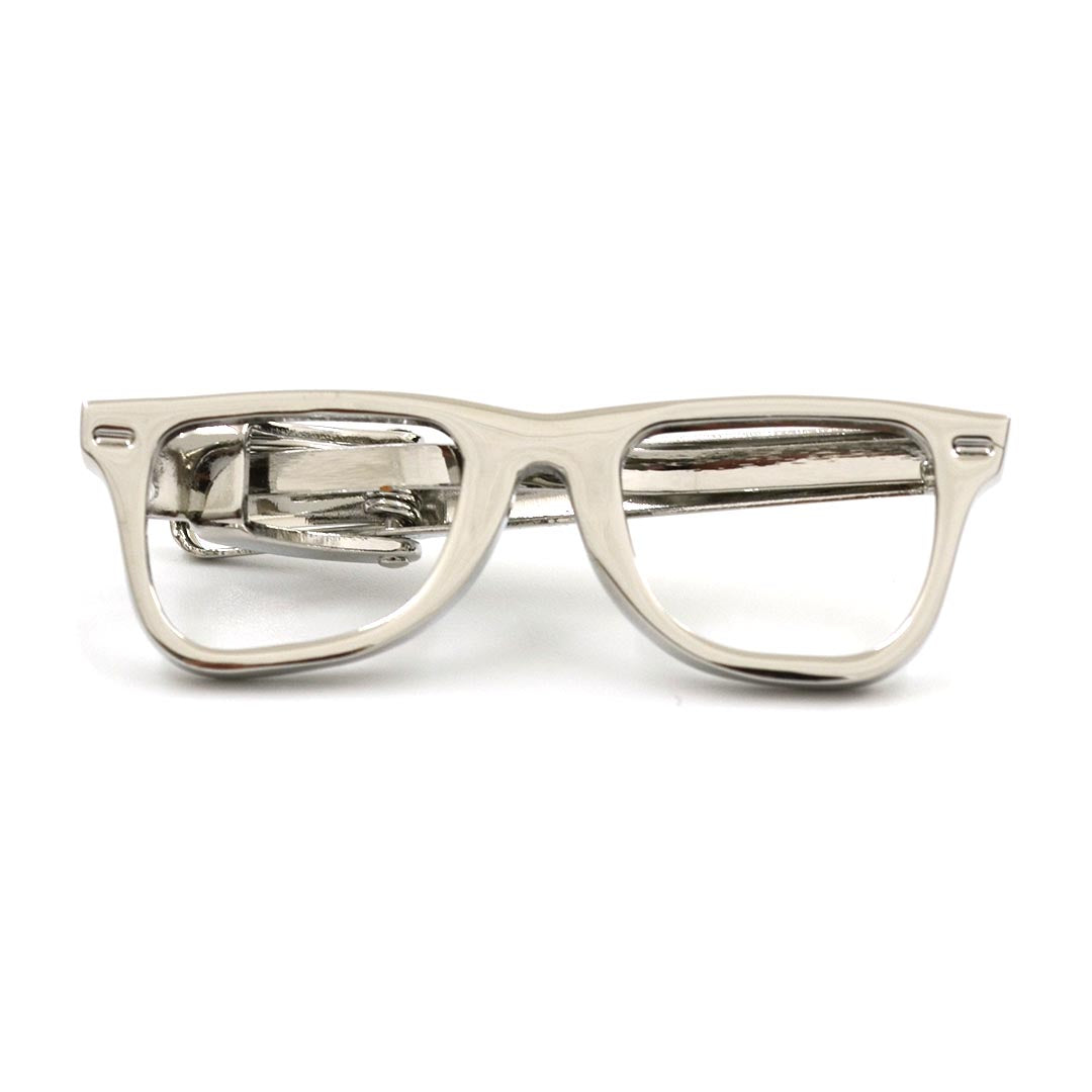 Silver Wayfarer Tie Bar