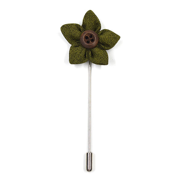 Lapel Pin - Wildflower OD