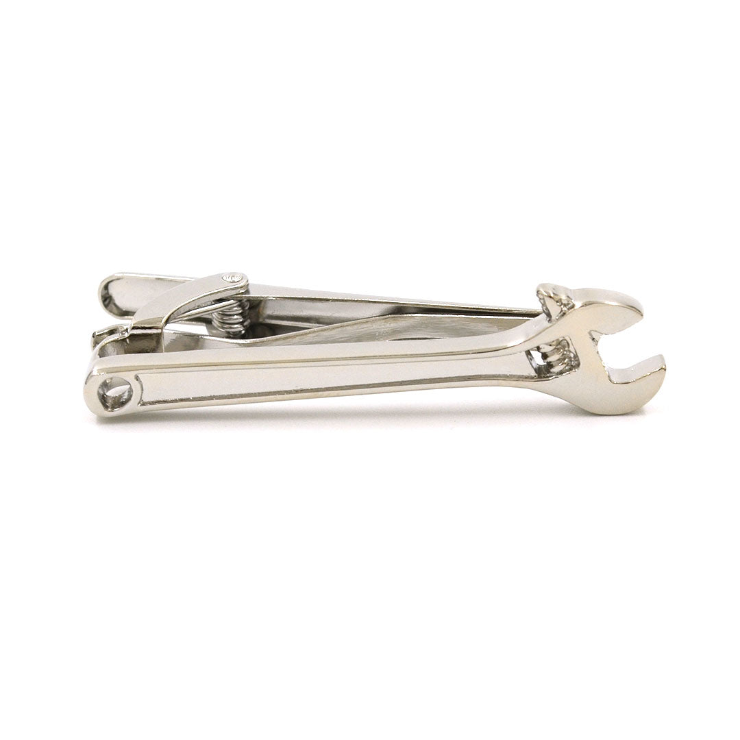 Wrench Silver Tie Bar
