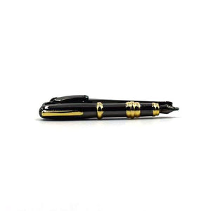Pen Gold Pewter Tie Bar