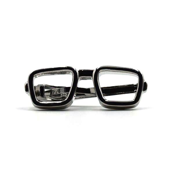 Sunglasses Gun Metal Tie Bar