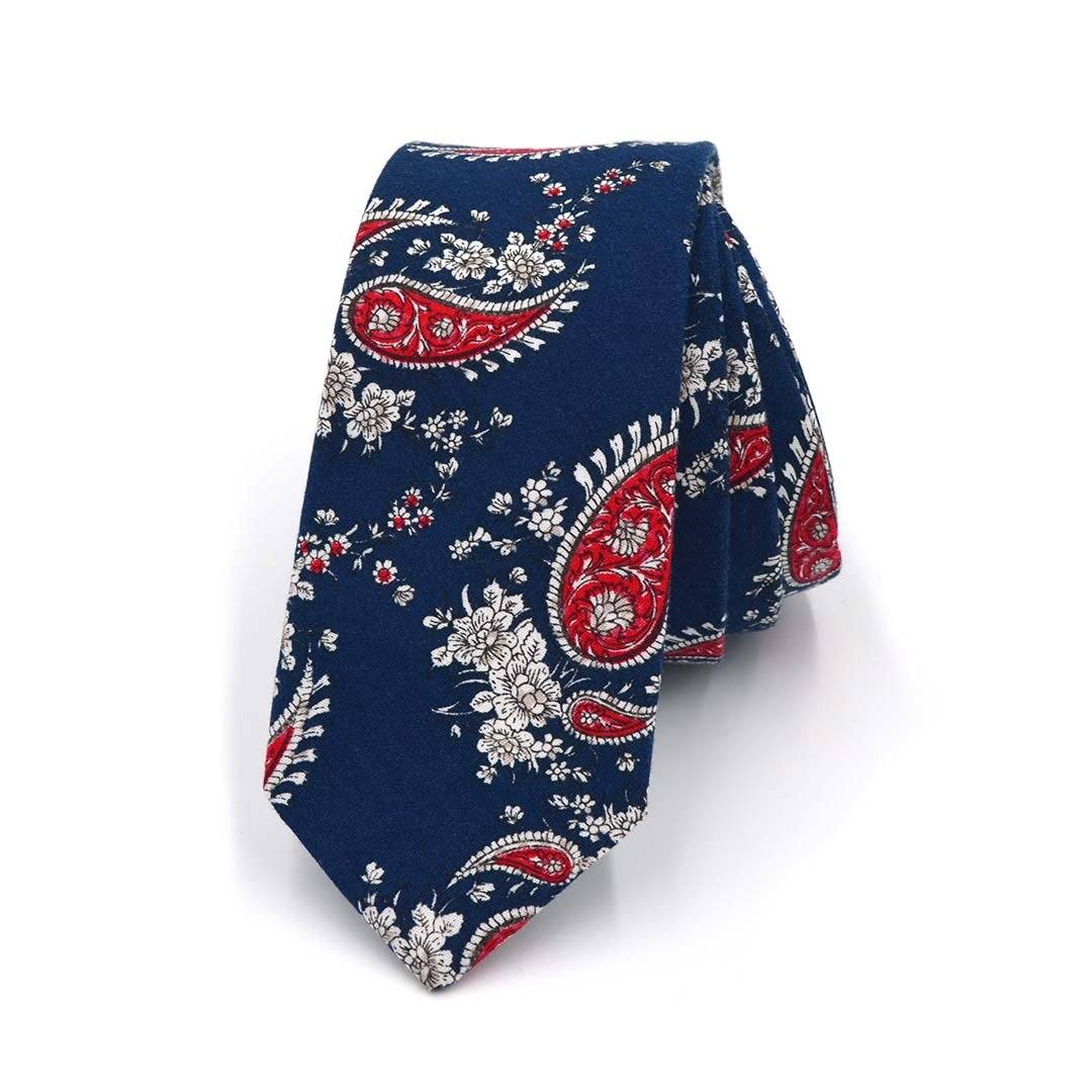 Paisley Navy Tie