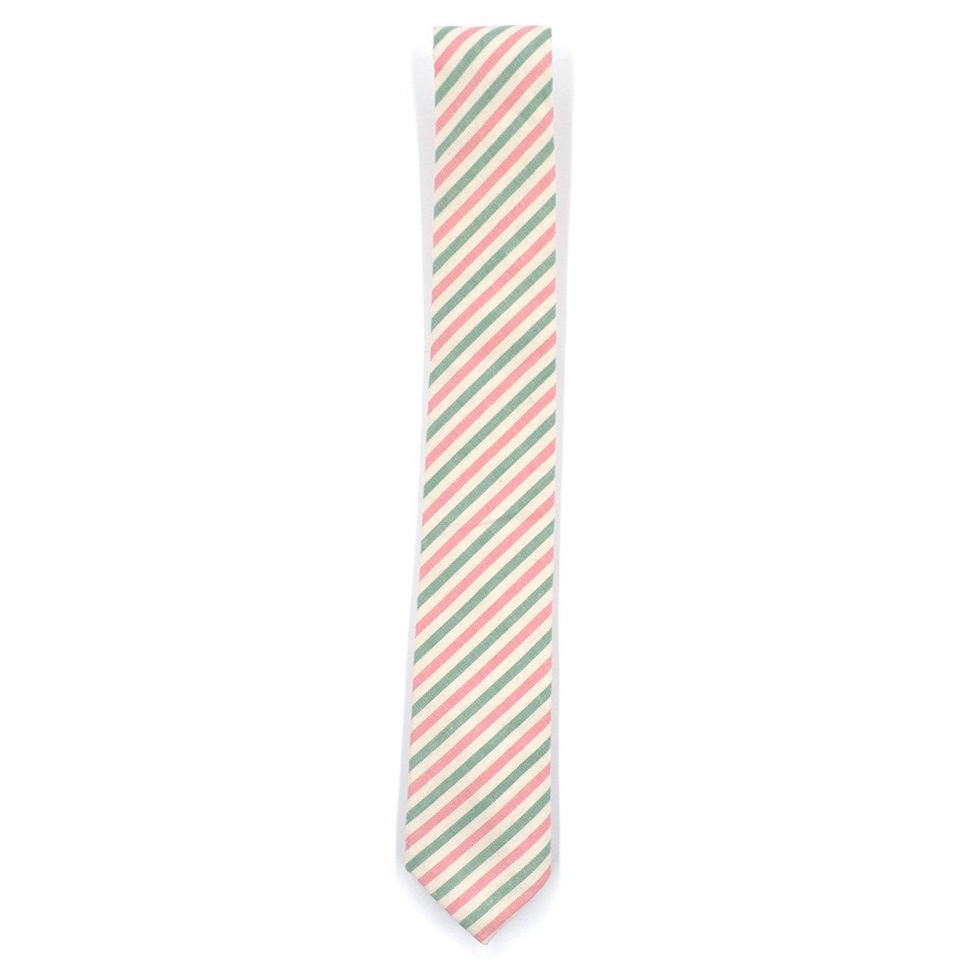 Seersucker Watermelon Tie